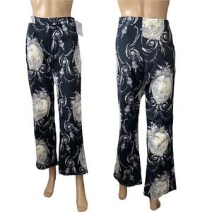 Signe Paris Printed Wide Leg Pant Size 12
